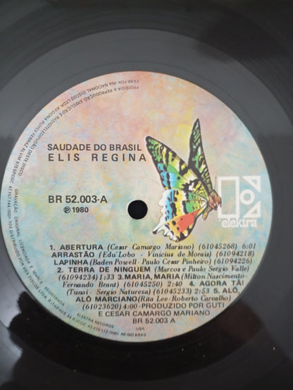 Lp Vinil Box Saudade Do Brasil Elis Regina Leia