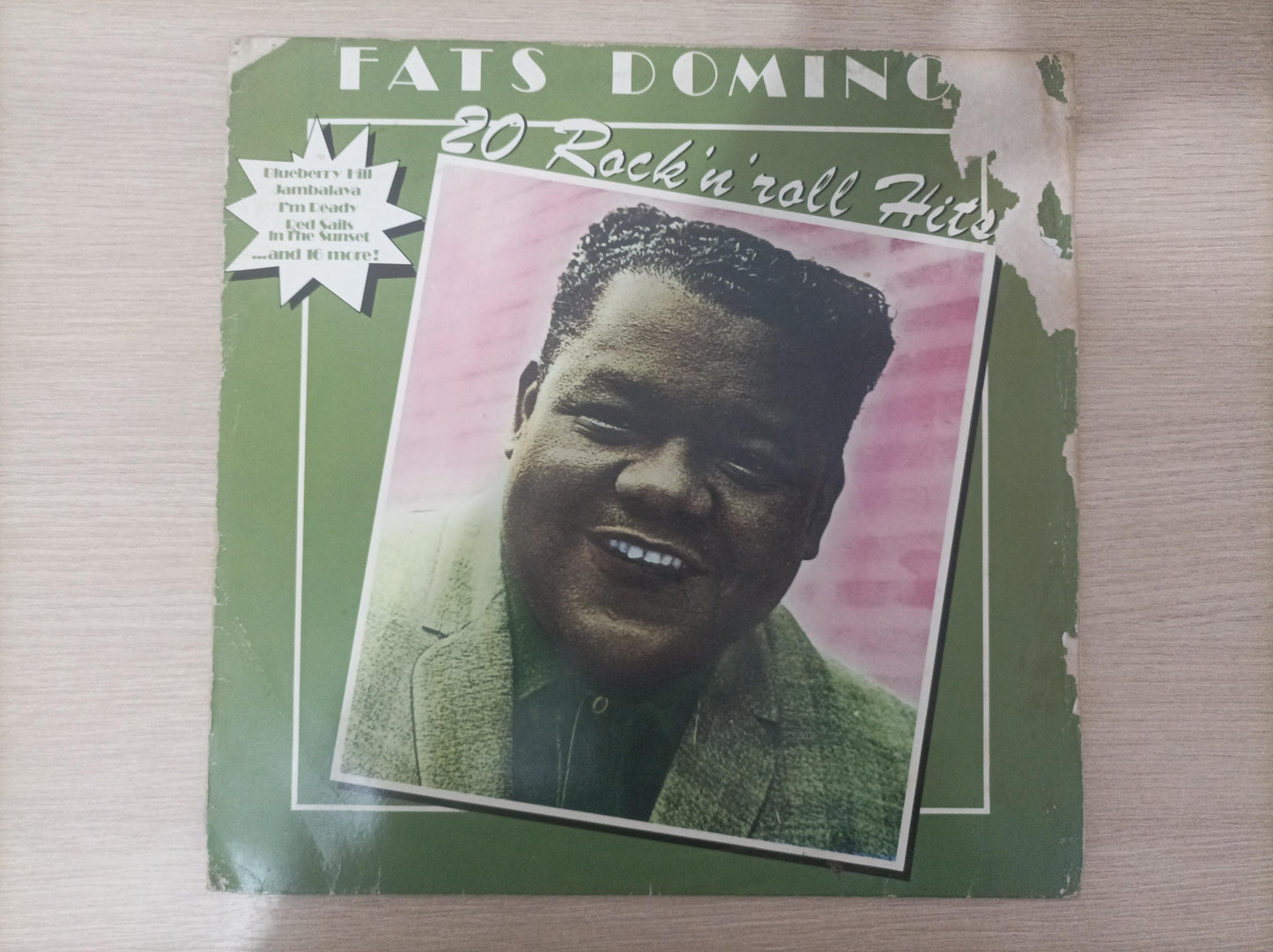 Lp Vinil Fats Domino 20 Rock 'N' Roll Hits Importado