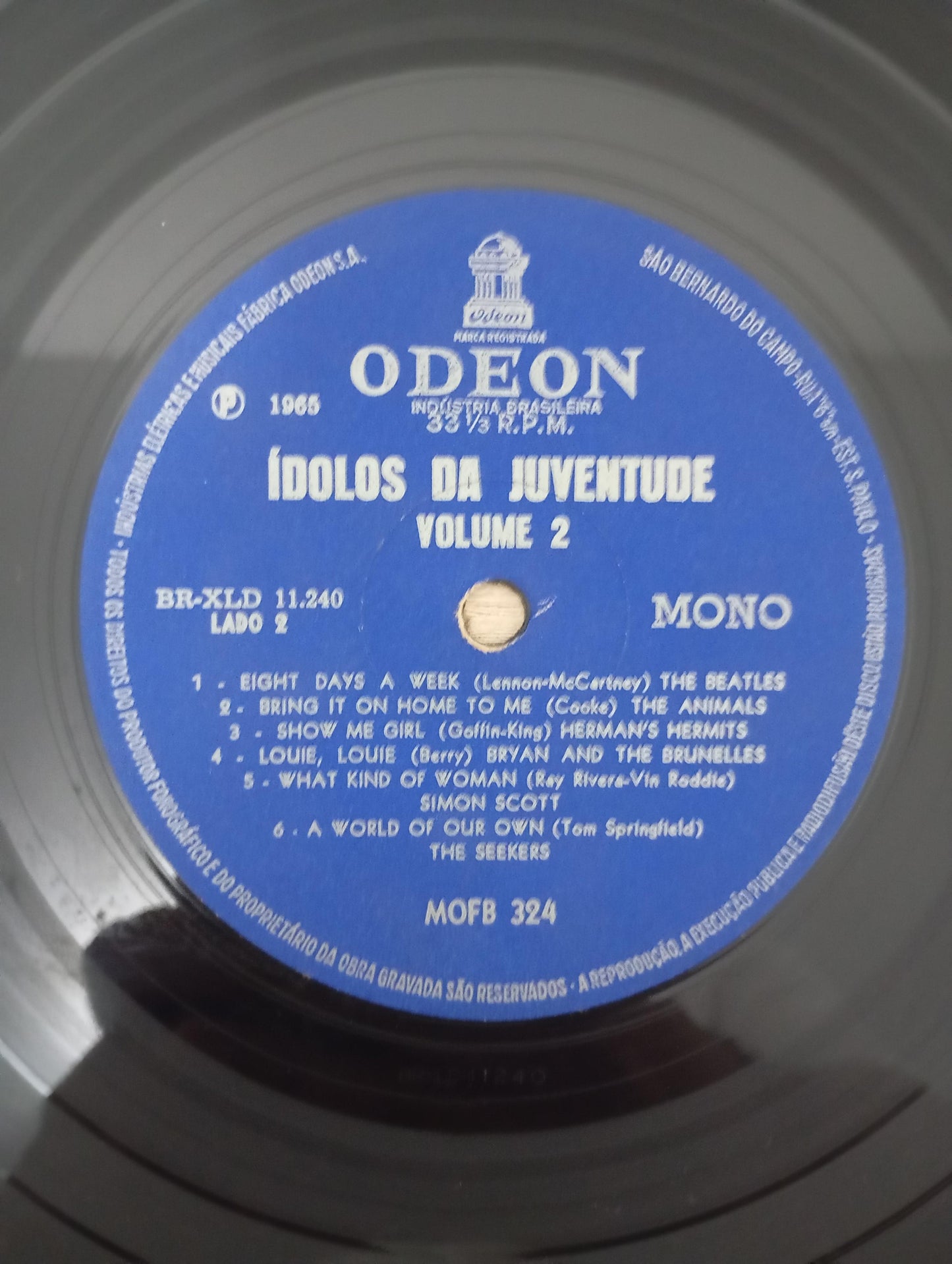 Lp Vinil Ídolos da Juventude Vol. 2