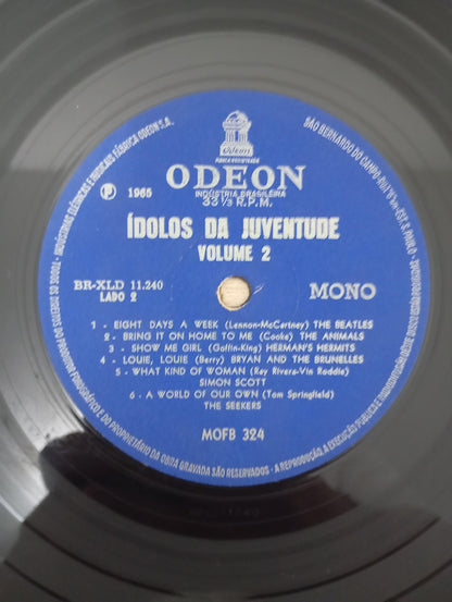 Lp Vinil Ídolos da Juventude Vol. 2