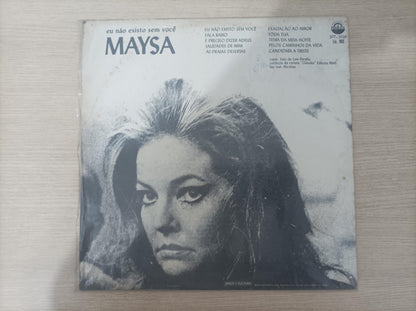 Lp Vinil Maysa Matarazzo Eu Não Existo Sem Você
