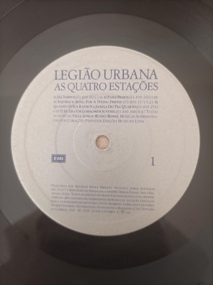 Lp Vinil Legião Urbana As Quatro Estações, Leia