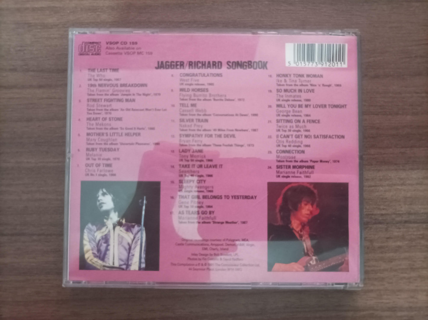 CD Jagger & Richard Songbook Importado