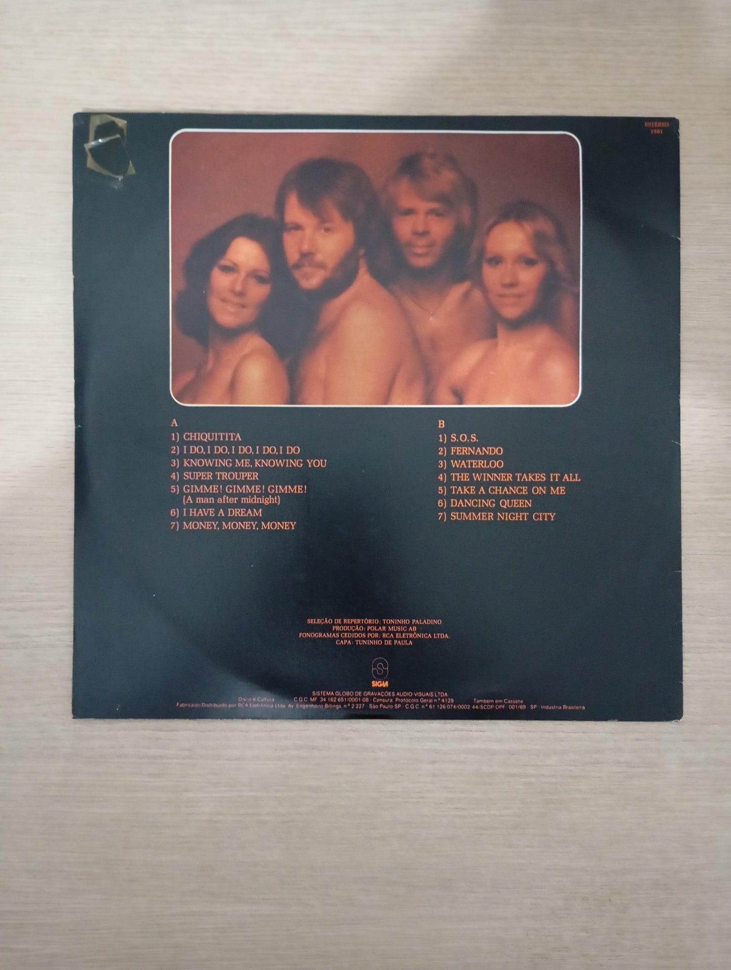 Lp Vinil ABBA Dez Anos