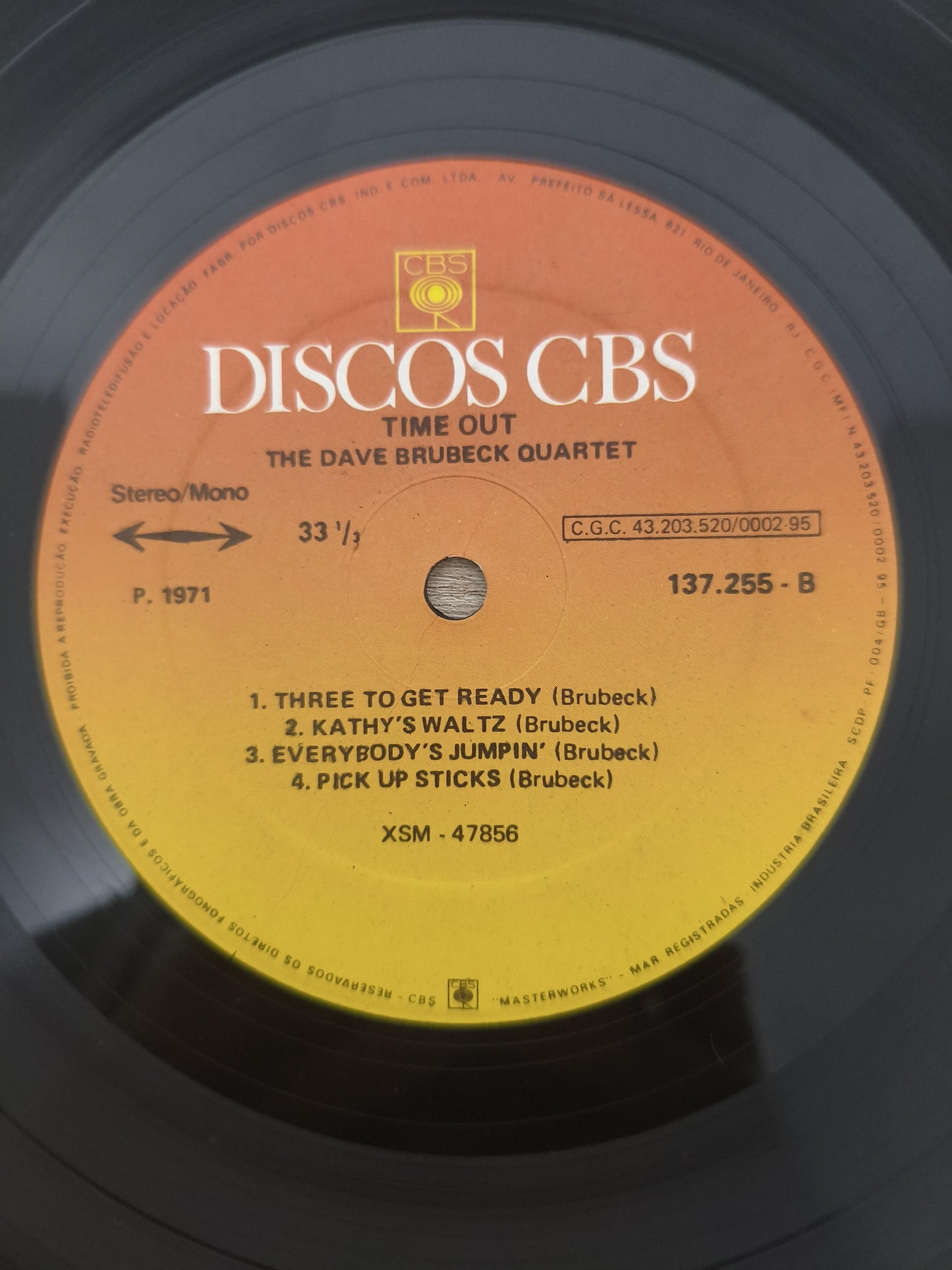 Lp Vinil The Dave Brubeck Quartet Time Out