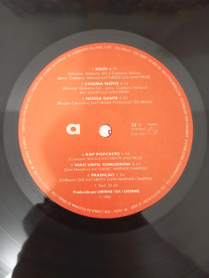 Lp Vinil Caetano e Gil Tropicália 2 Com Encarte