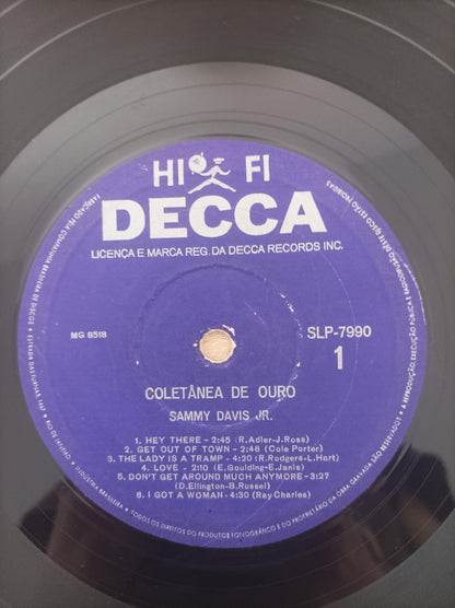 Lp Vinil Sammy Davis Jr. Coletânea De Ouro
