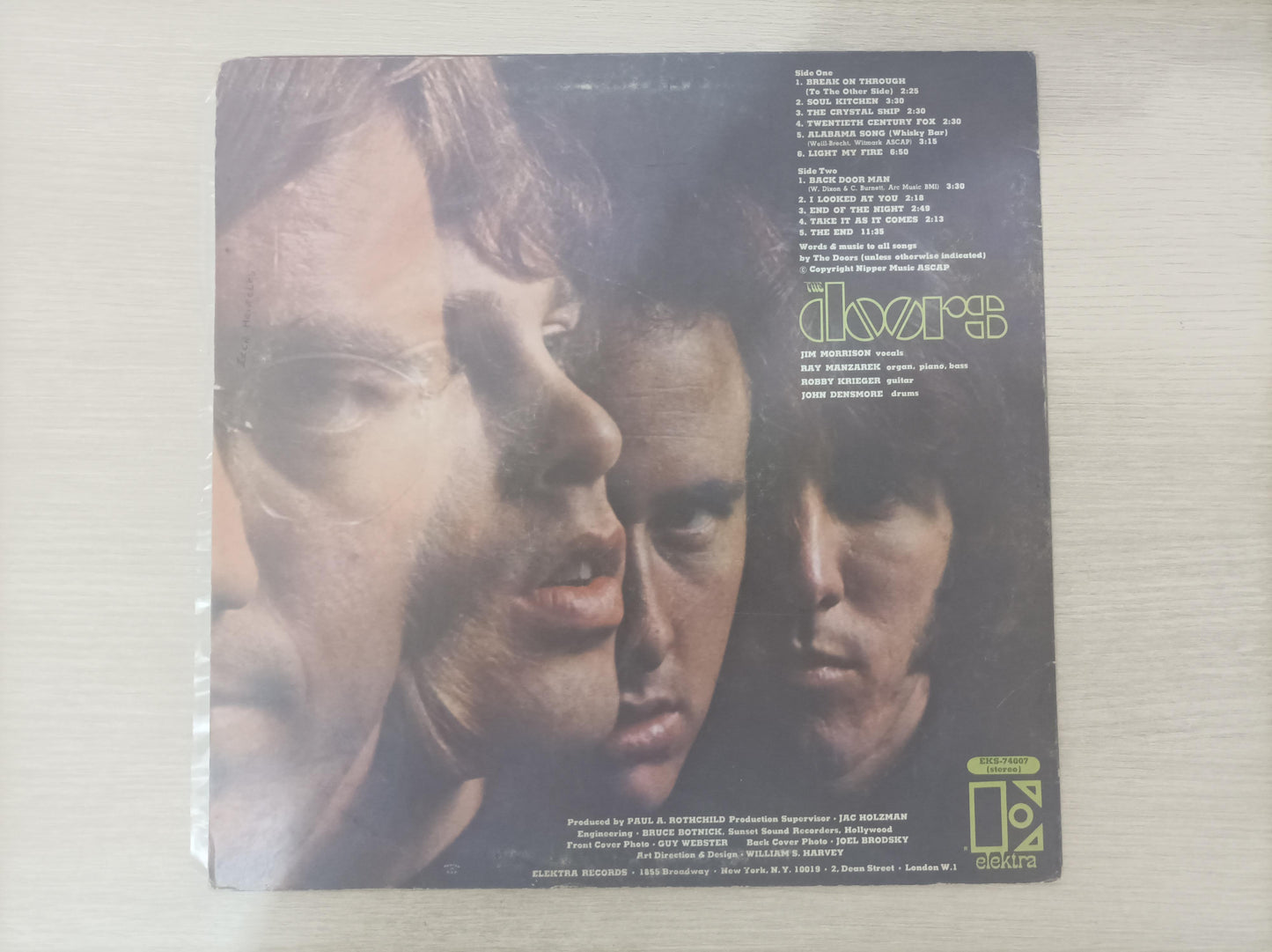Lp Vinil The Doors 1974 Importado