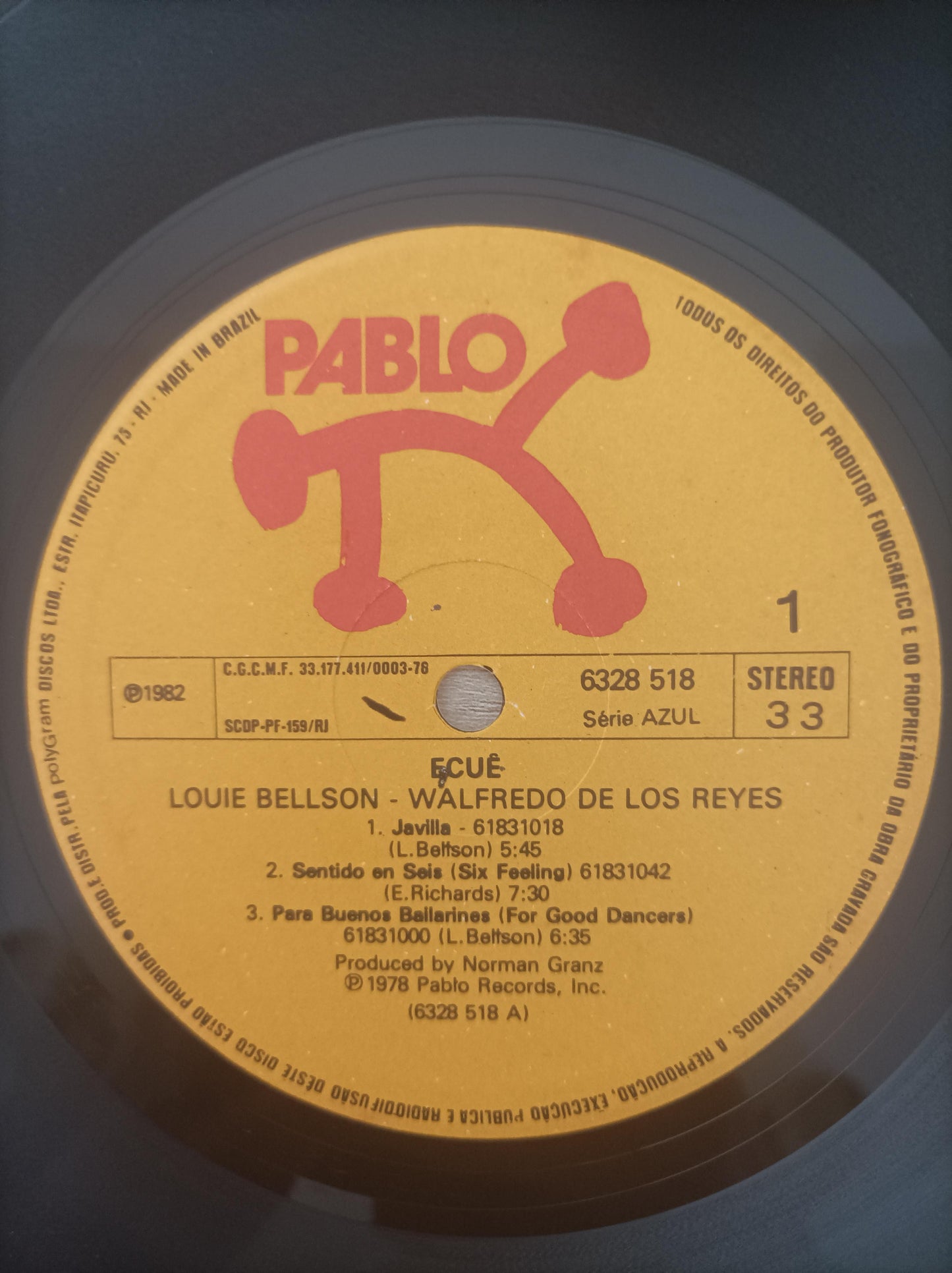 Lp Vinil Louis Bellson Ecué Ritmos Cubanos