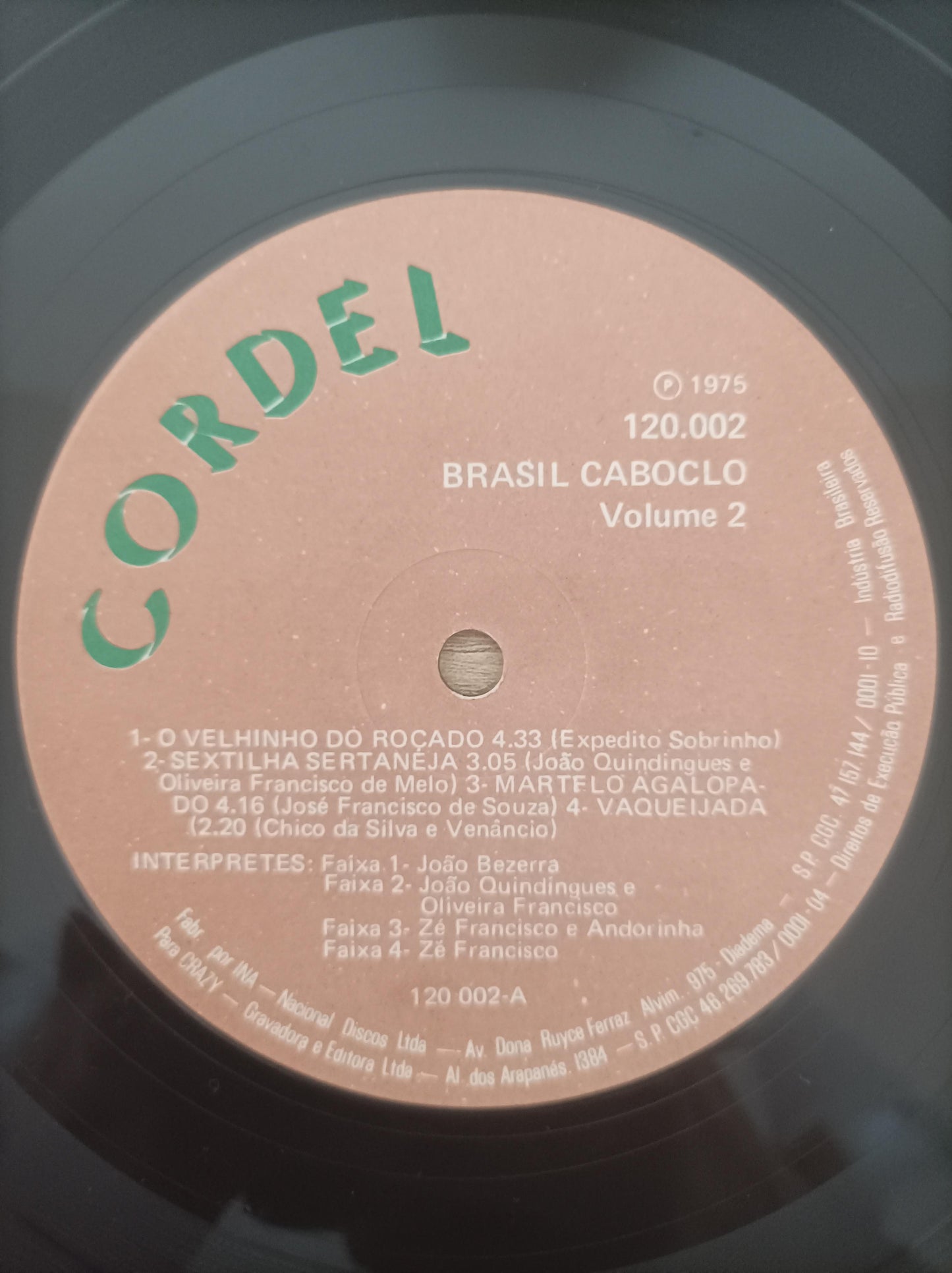 Lp Vinil Coletânea de Repentistas 3 Volumes