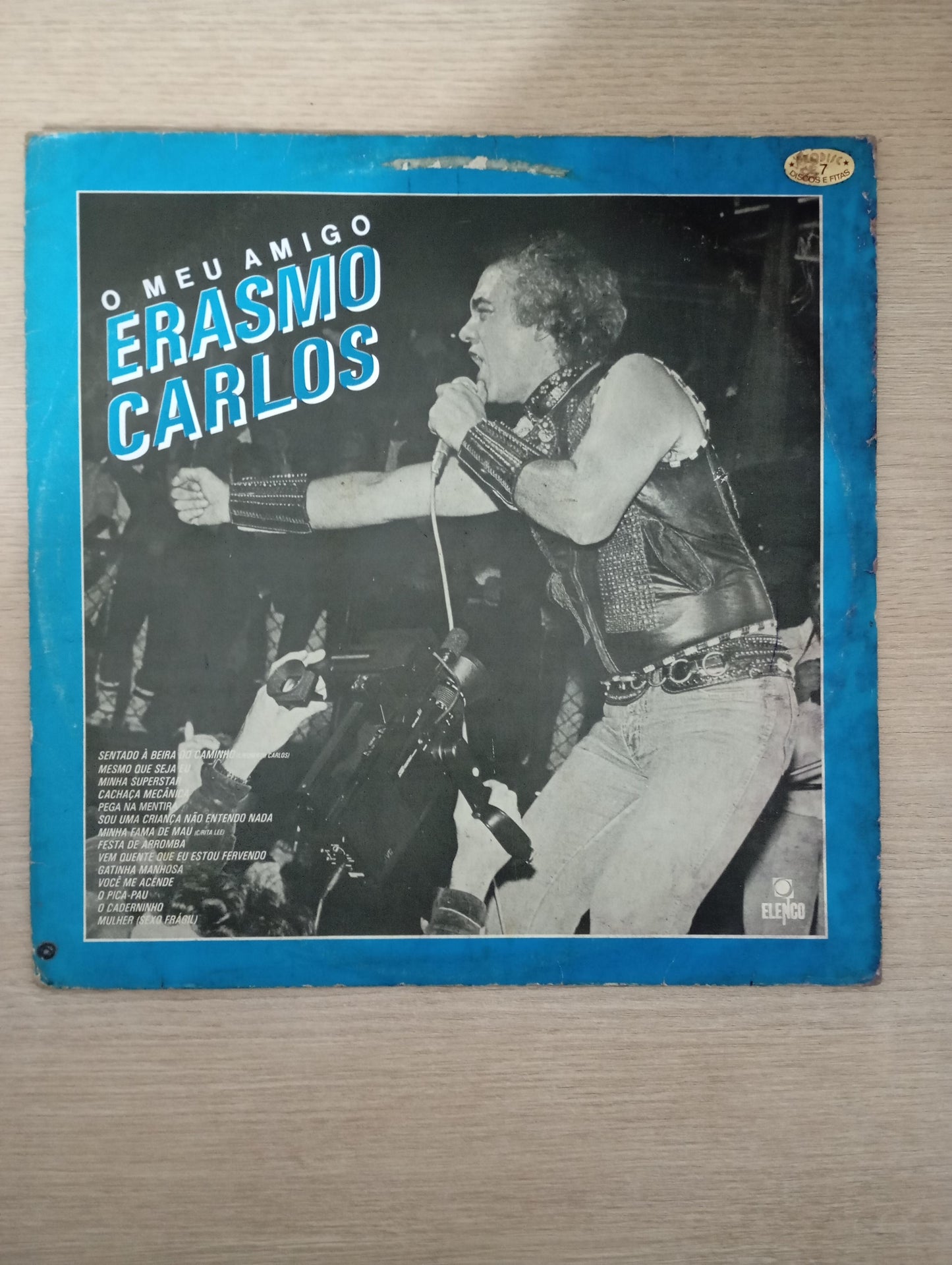 Lp Vinil Erasmo Carlos O Meu Amigo Erasmo Carlos