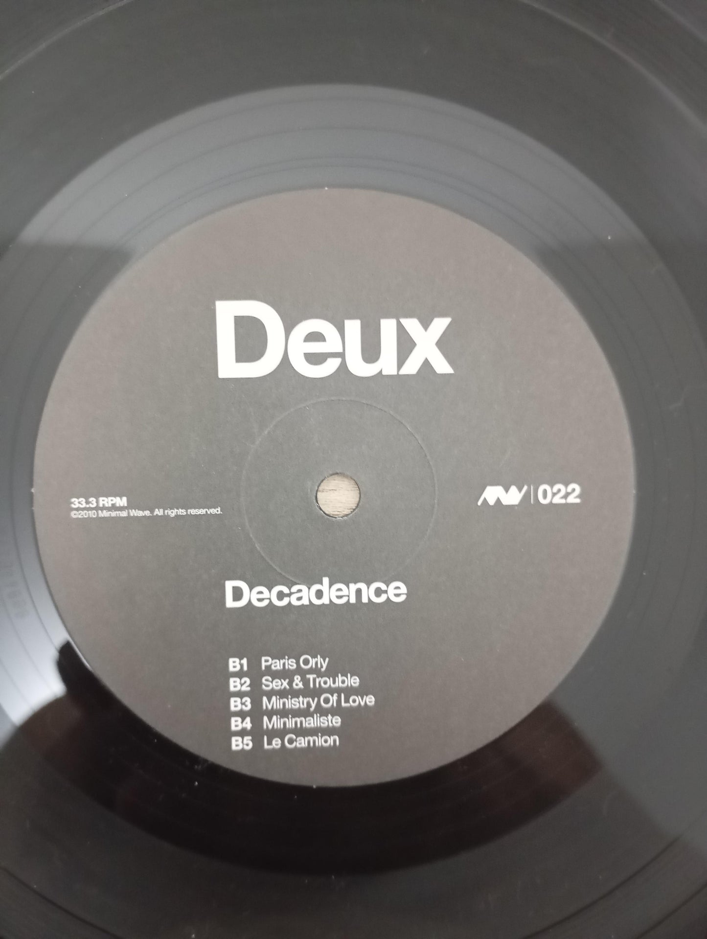 Lp Vinil Deux Decadence Importado USA
