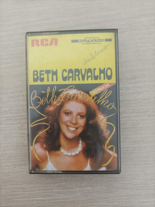 Fita K7 Cassete Beth Carvalho No Pagode