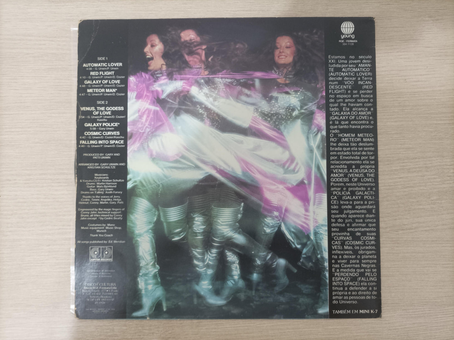 Lp Vinil Dee D. Jackson Cosmic Curves