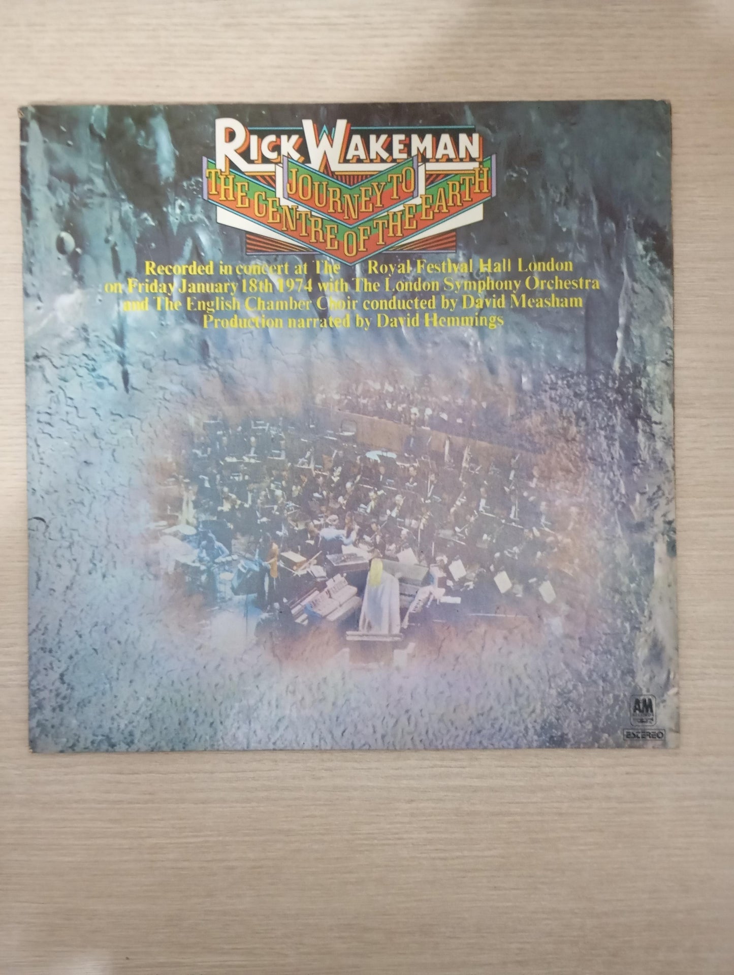 Lp Vinil Rick Wakeman Journey To Centre Of The Earth