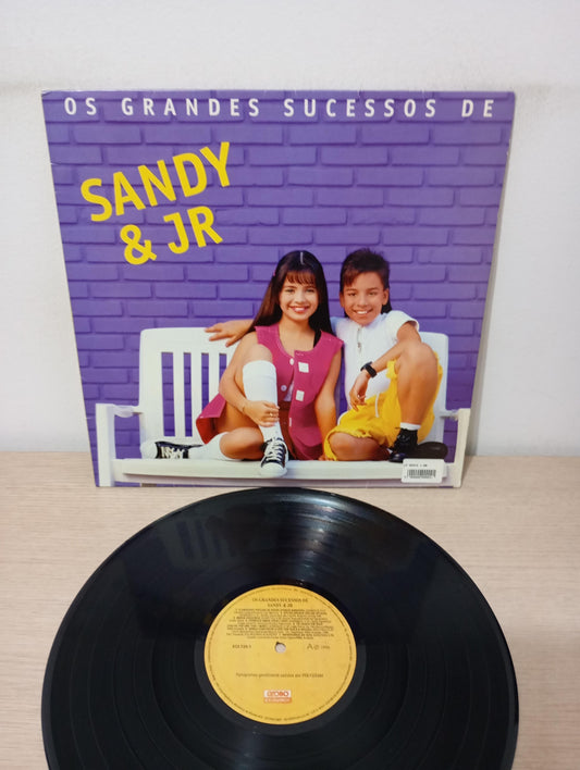 Lp Vinil Sandy & Junior Os Grandes Sucessos De Sandy & JR