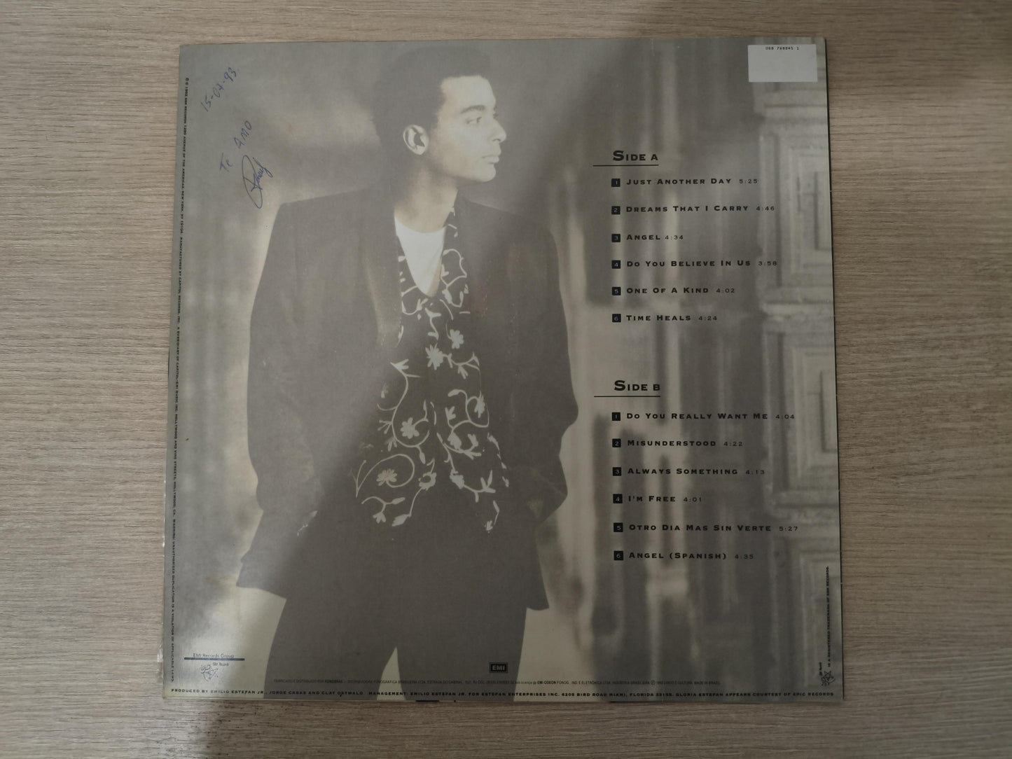 Lp Vinil Jon Secada 1992 Com Encarte