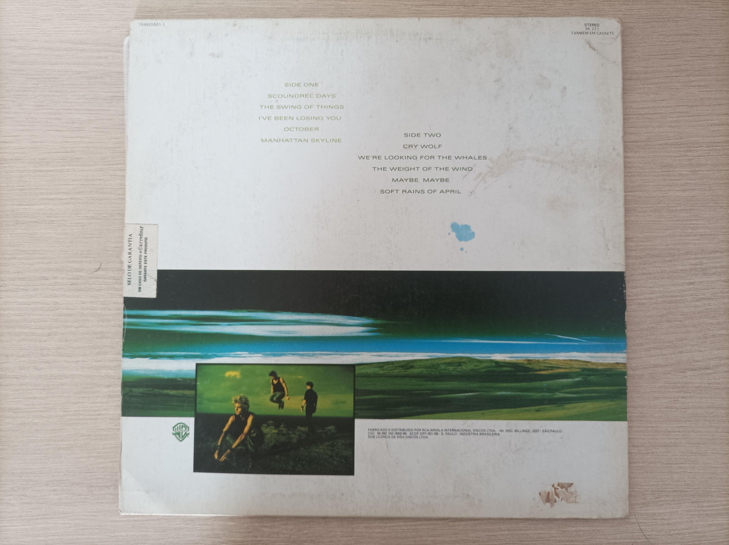 Disco Vinil Scoundrel Com Encarte B Days a-ha