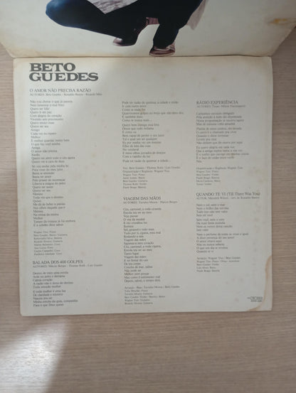 Lp Vinil Beto Guedes Viagem Das Mãos Com Encartes