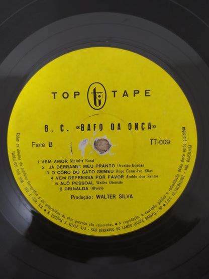 Lp Vinil Bloco Carnavalesco Bafo da Onça Aperta Outro