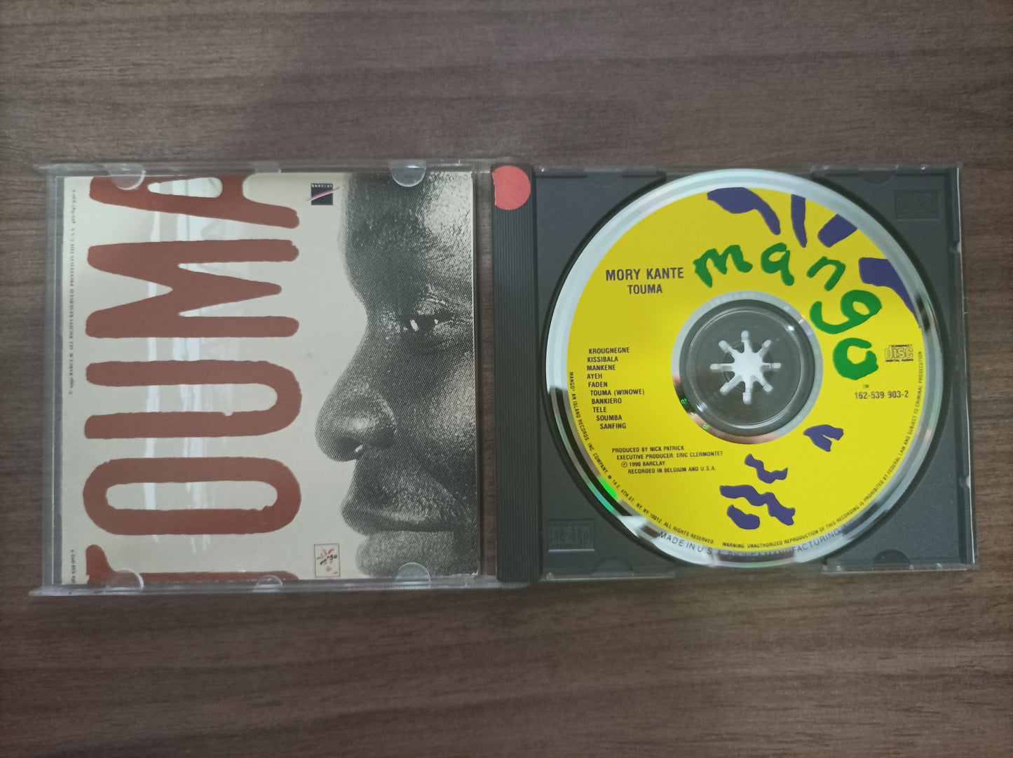 CD Mory Kanté Touma Importado
