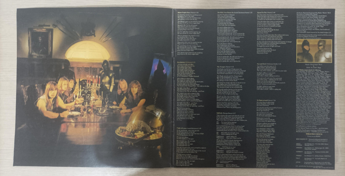 Lp Vinil Iron Maiden Piece Of Mind Capa Dupla