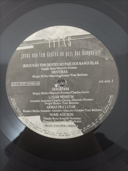 Disco Vinil Jesus Não Tem Dentes País Dos Banguelas Titãs A