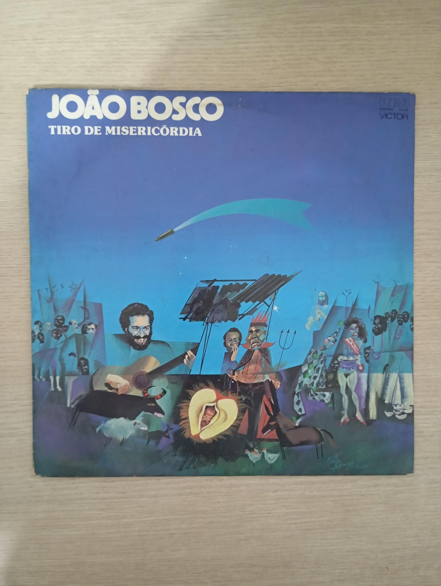 Lp Vinil João Bosco Tiro De Misericórdia Com Encarte