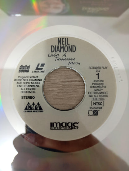 LD LaserDisc Neil Diamond Under A Tennessee Moon Importado