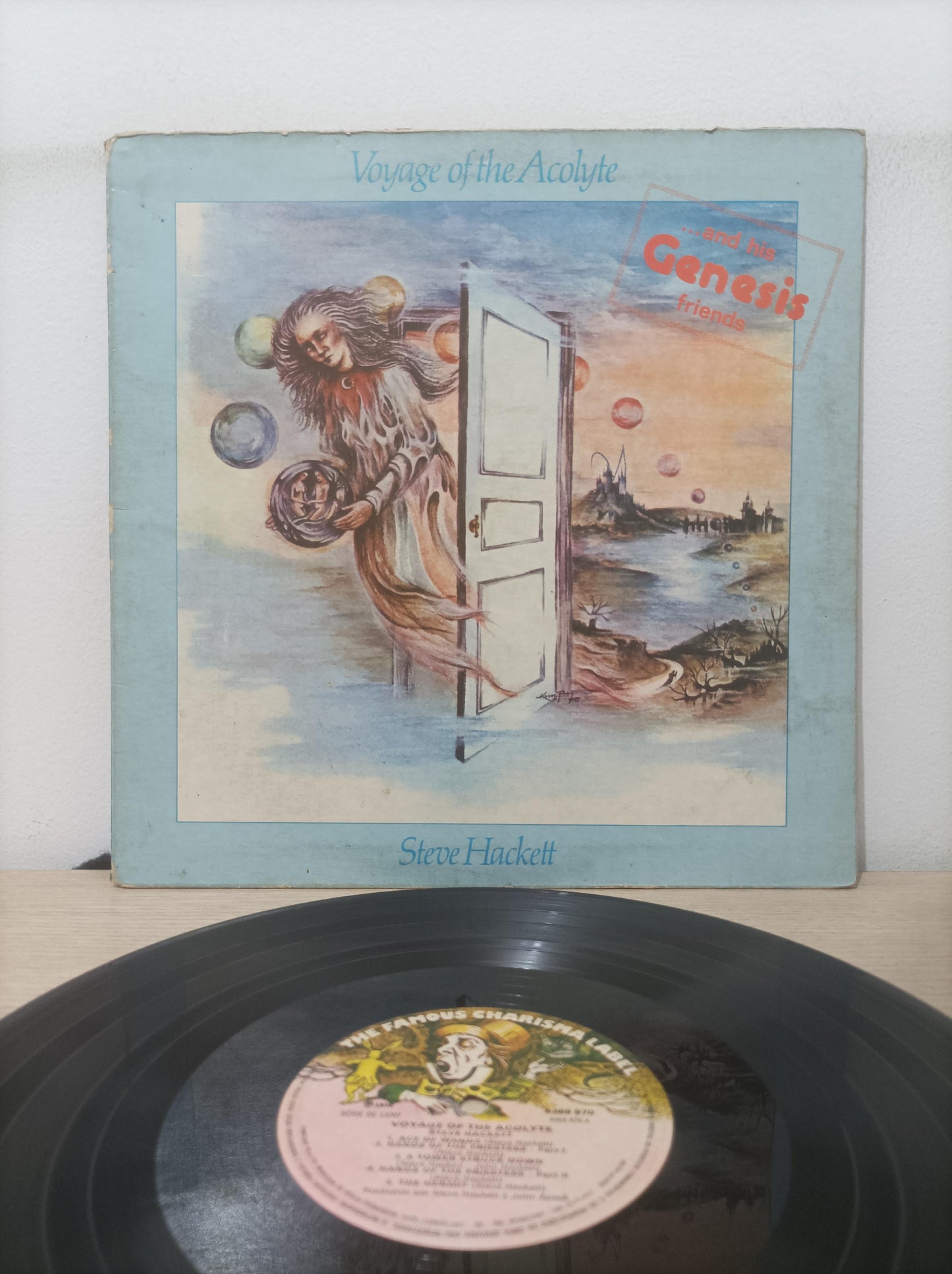 Disco Vinil Voyage Of The Acolyte Steve Hackett C/ Encarte A