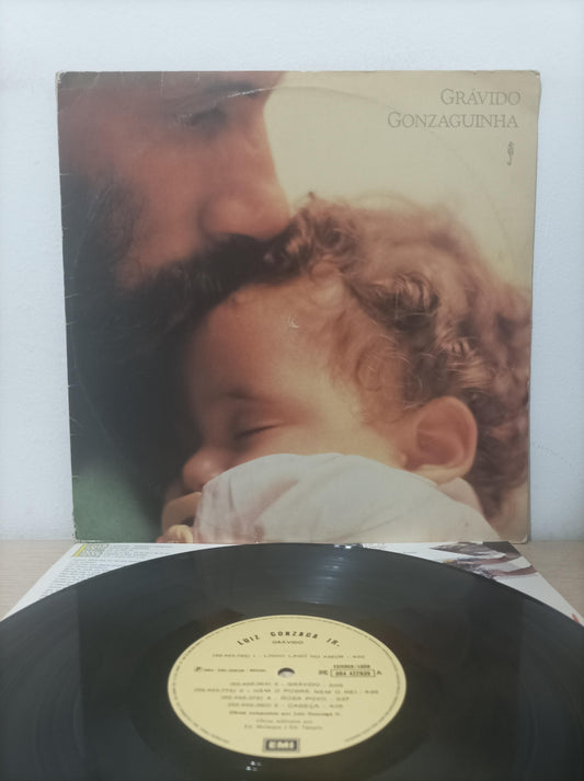 Lp Vinil Gonzaguinha Grávido Com Encarte