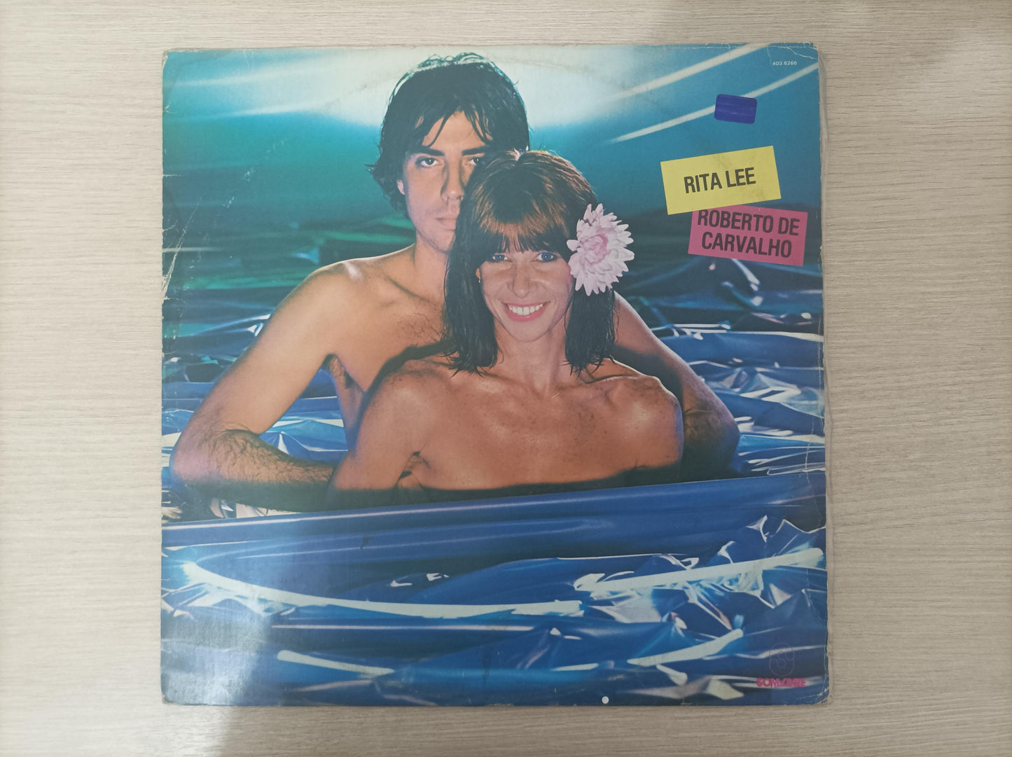 Disco Vinil Roberto de Carvalho Rita Lee Com Encarte A
