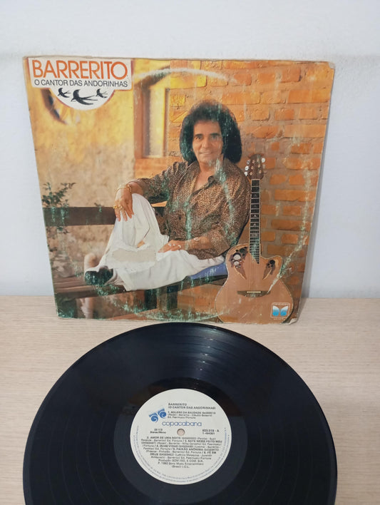 Lp Vinil Barrerito O cantor das andorinhas