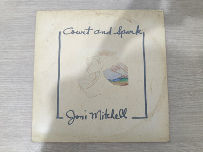 Lp Vinil Joni Mitchell Court And Spark Com Encarte