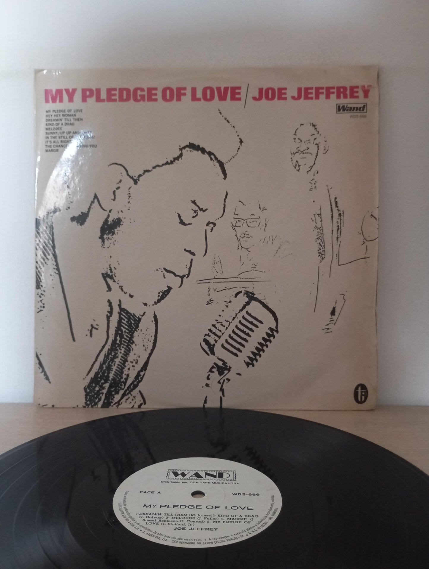 Lp Vinil Joe Jeffrey My Pledge Of Love