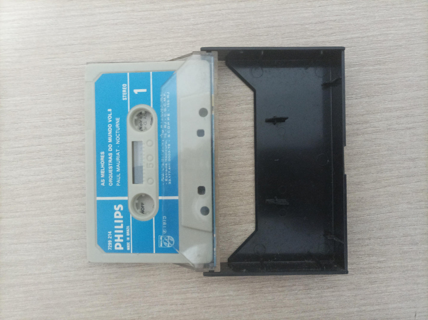 Fita K7 Cassete Paul Mariat As Melhores Orquestras do Mundo