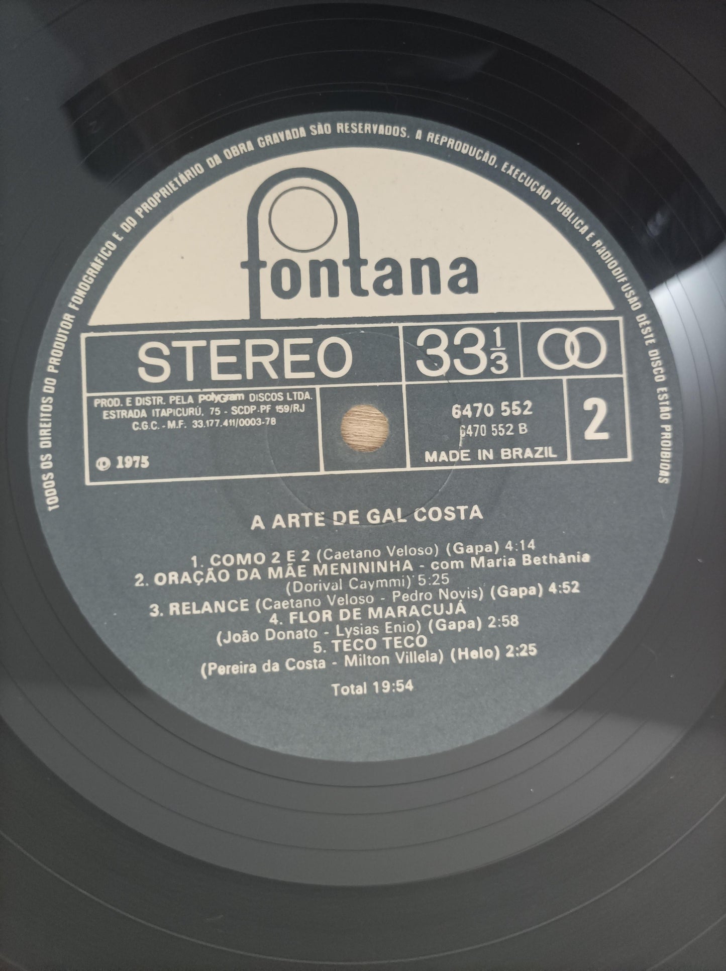 Lp Vinil Gal Costa A arte de Duplo
