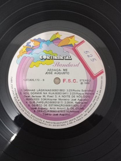 Lp Vinil José Augusto Abraça-me