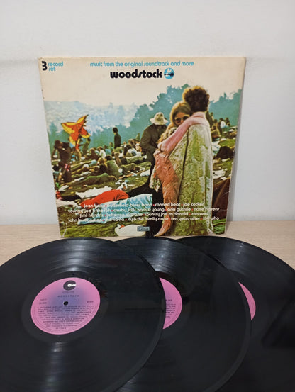 Lp Vinil Woodstock Soundtrack Triplo