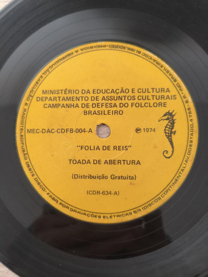Compacto Vinil Folclore Brasileiro 4 Folia De Reis