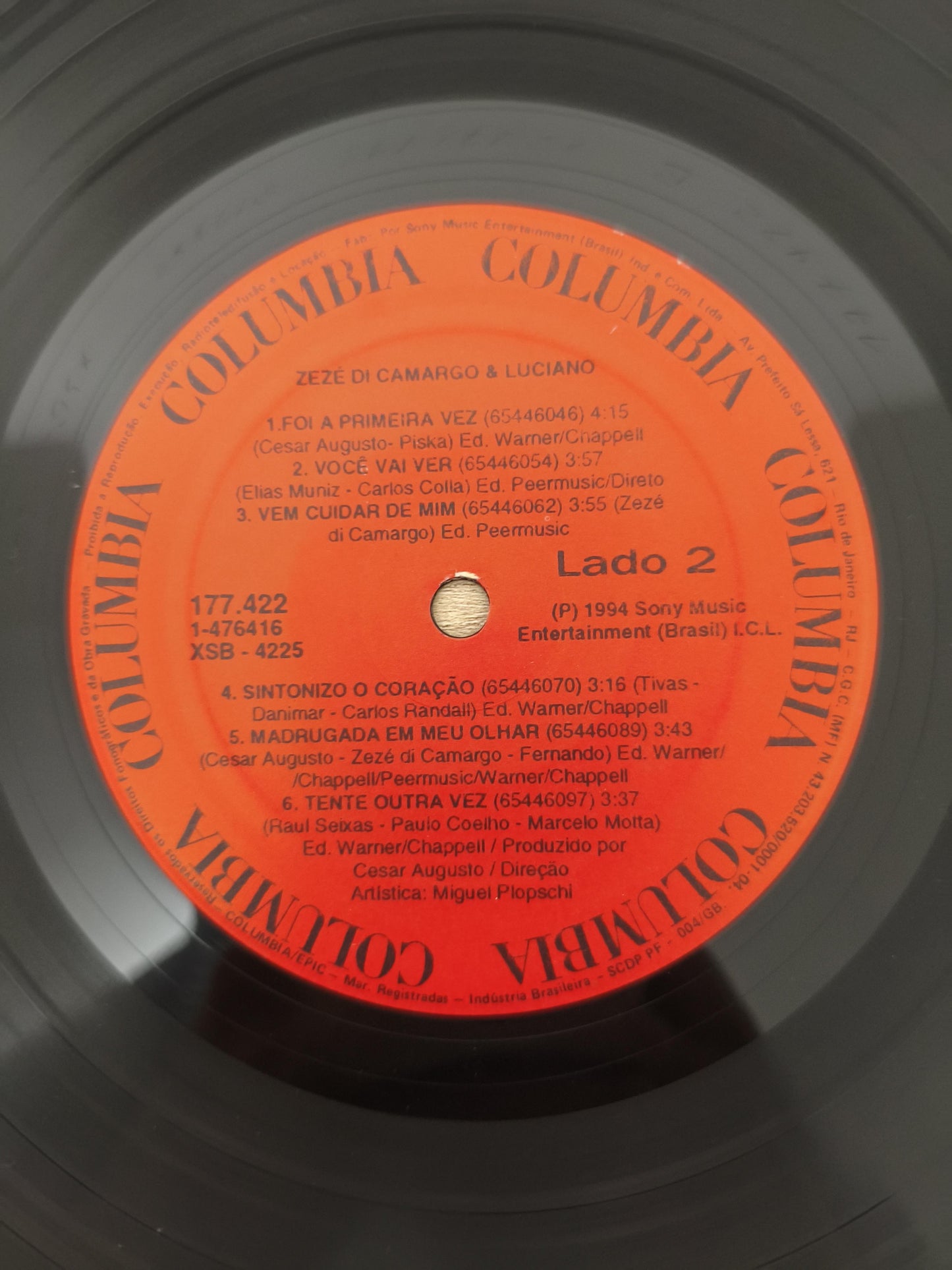 Lp Vinil Zezé Di Camargo & Luciano 1994
