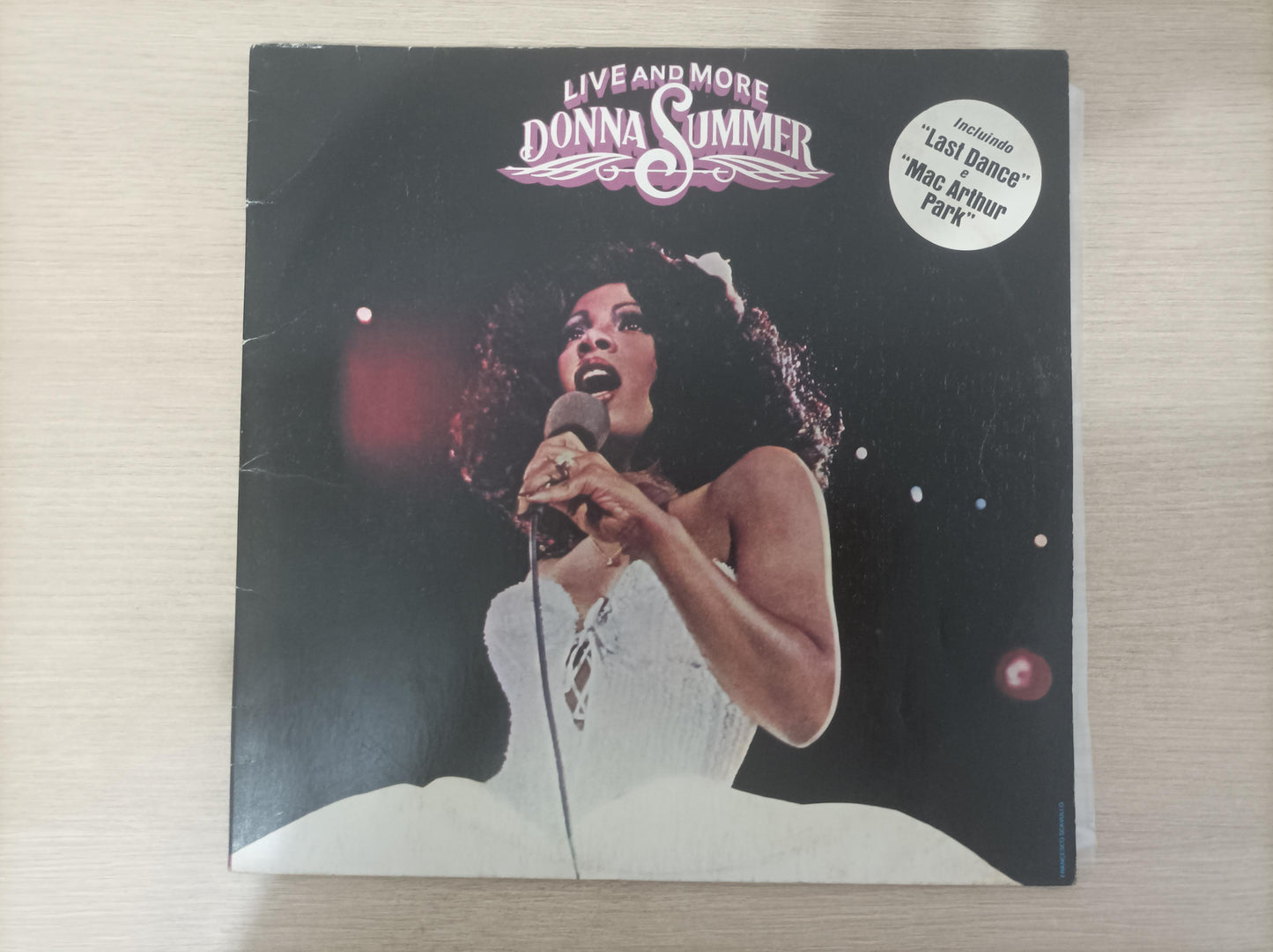 Lp Vinil Donna Summer Live And More Duplo