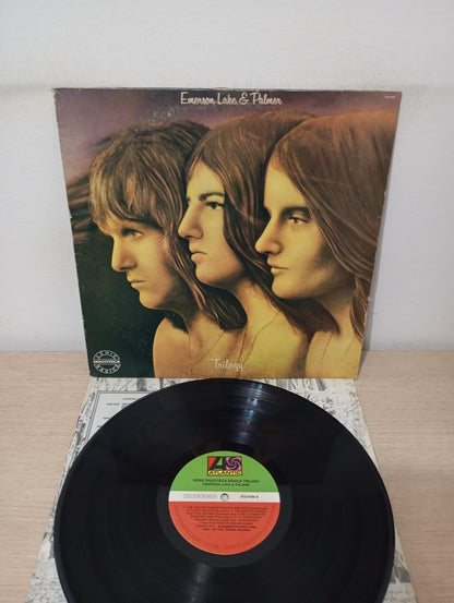 Disco Vinil Trilogy Emerson, Lake & Palmer Com Encarte A