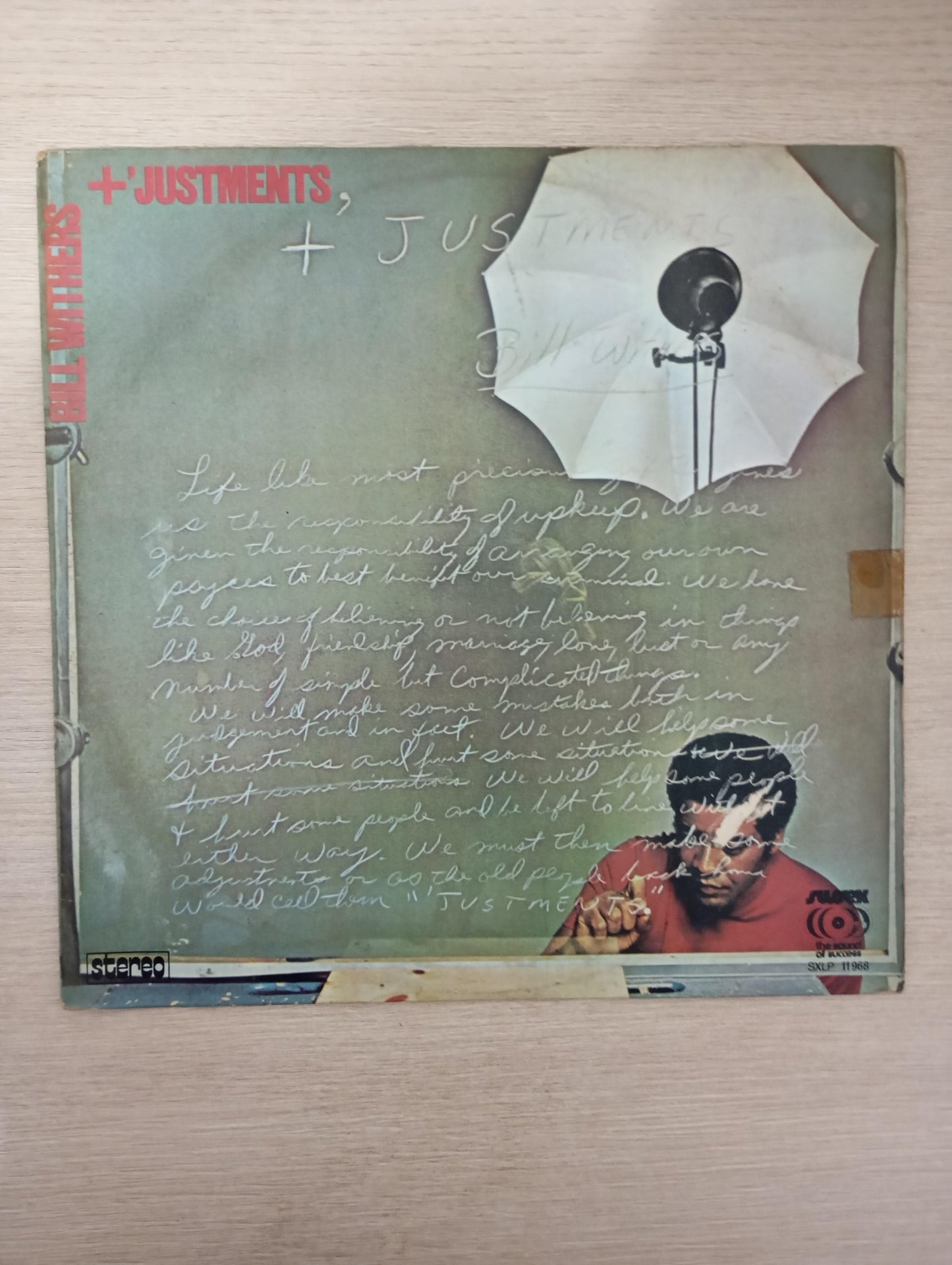 Lp Vinil Bill Winthers + ' Justments