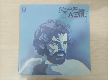Lp Vinil Renato Teixeira Azul Com Encarte