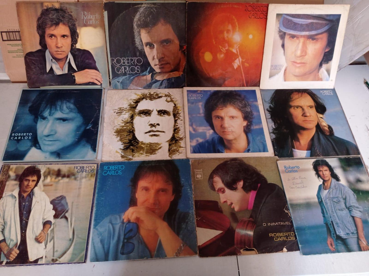 Lp Vinil Lote 12 Unidades Roberto Carlos