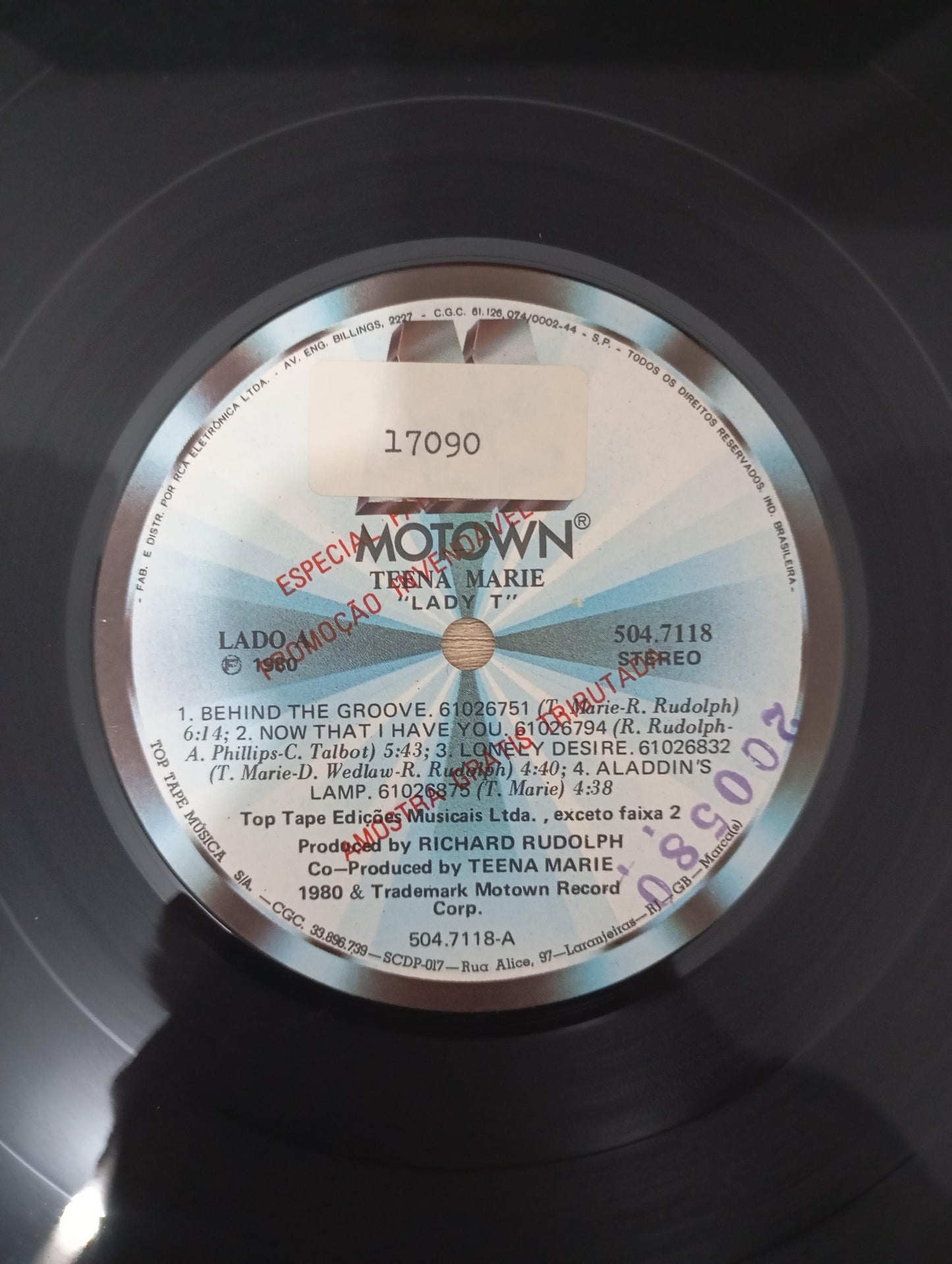 Lp Vinil Teena Marie Lady T