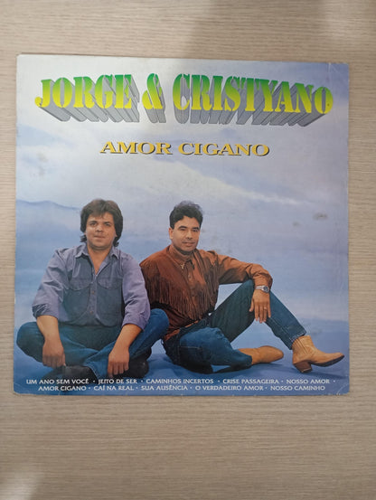 Lp Vinil Jorge & Cristyano Amor Cigano