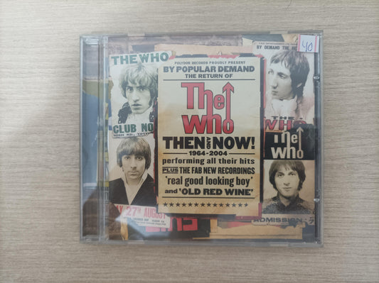 CD The Who Then And Now