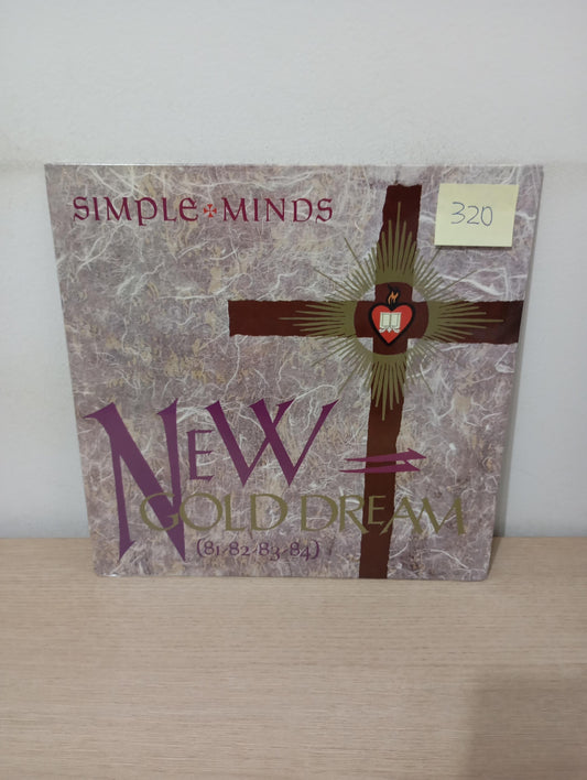 Lp Vinil Simple Minds New Gold Dream 81-82-83-84 Novo Imp